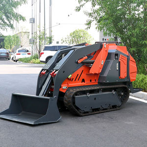 Harga pabrik 500KG diesel berdiri di teleskopik depan selip Mini Steer <span class=keywords><strong>Loader</strong></span> dan ember pegangan - Product Image 4