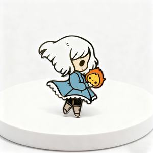 Badges personnalisés en gros, en métal, en fer, en alliage de zinc, moulés, découpés, émaillés (soft et dur), épingles de revers pour chapeaux et vêtements - Product Image 6