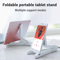 Support de bureau pliable et portable pour téléphone portable et tablette, réglable, multifonctionnel, antidérapant, pour PC