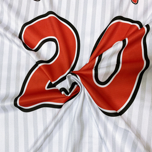 Grosir kustom jersey bisbol dibuat sesuai pesanan kaus baseball retro sublimasi kaus bisbol kustom - Product Image 5
