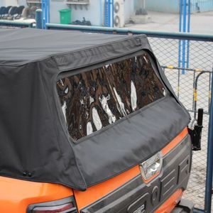 4X4 Offroad <span class=keywords><strong>Pick</strong></span> <span class=keywords><strong>Up</strong></span> Truck Back Bed Canopy para <span class=keywords><strong>FORD</strong></span> RANGER F150 Soft Foldable Pickup Off Road Canopy - Product Image 6
