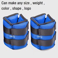 CHENGMO SPORTS Prix d'usine 5kg Réglable Cheville Poids Musculation Poignet Poids Bracelet Fitness Sacs de sable