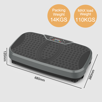 HSM Hersteller Vibrations platte Fitness Tragbare bewegliche Fernbedienung Einstellbare Vibrations richtung für zu Hause