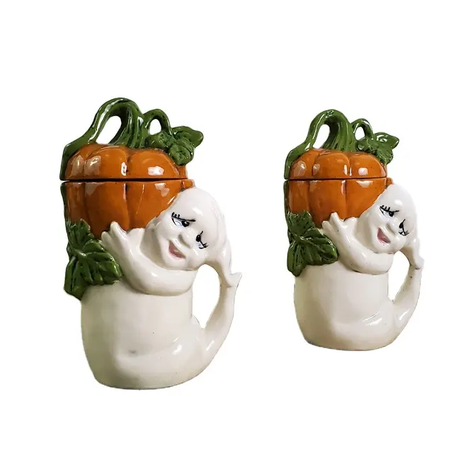 wholesale halloween ghost party cup porcelain tea cup