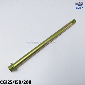 Eje <span class=keywords><strong>de</strong></span> Rueda Trasero Personalizado CG125 <span class=keywords><strong>150</strong></span> 200 para Motocicleta Honda CG125, Piezas y Accesorios - Product Image 2