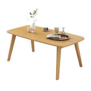 Solid Wood Coffee <b>Table</b> Original <b>Brown</b> Modern Minimalist Design Living Room Home Use - Product Image 4