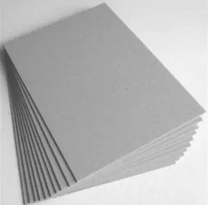 Premium Quality By China Thick Recycled Grey Paper Board Cardboard Grey Board 600gsm