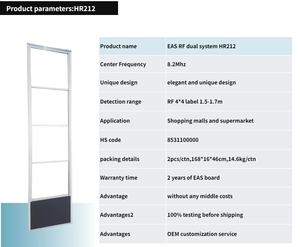 Shop Security <span class=keywords><strong>Guard</strong></span> 8,2 MHz Rf Sensor Ropa RF Sistema de alarmas antirrobo 8,2 MHz Sistema de alarma - Product Image 3