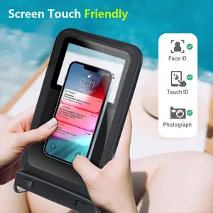 Customize IPX8 Waterproof Pouch Cell Phone Dry Bag Wholesale Price Swimming PVC Waterproof Phone Bag