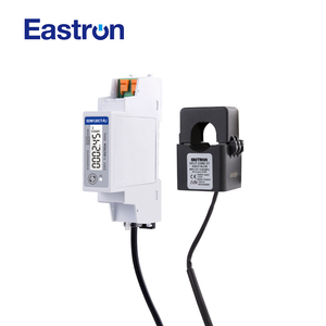 Medidor de potencia eléctrica bidireccional Modbus operado por <span class=keywords><strong>CT</strong></span> de 100mA, medidor de potencia <span class=keywords><strong>CT</strong></span> monofásico de - Product Image 1