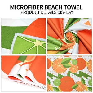 <span class=keywords><strong>Serviette</strong></span> de plage en microfibre avec logo personnalisé 90x180cm, séchage rapide, sans sable, super absorbante, douce, grande taille, vente en gros - Product Image 2