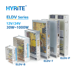 Mesh Case Industrial Single <b>LED</b> Switching <b>Power</b> Supply PFC <b>High</b> <b>Power</b> Factor AC DC 5V 12V 24V 110V 220V Adjustable SMPS <b>LED</b> - Product Image 1