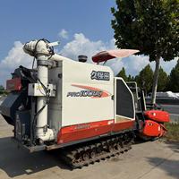 Moissonneuse-batteuse automatique Fu Nong 1088Q pour céréales, composants d'engrenage du moteur principal, largeur de travail de 2200 mm, puissance de tracteur de 100 à 150 CV