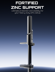 <span class=keywords><strong>Support</strong></span> de GPU <span class=keywords><strong>upHere</strong></span> GH07 anti-affaissement réglable de 1,8 à 16 cm en alliage de zinc - Product Image 5