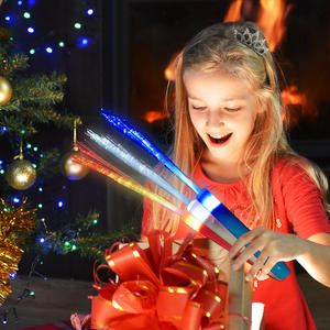 LED Glowing <span class=keywords><strong>Fiber</strong></span> Sticks Blinklicht Optic Wands Geburtstag Raves Hochzeiten Weihnachts konzerte Club partys Party Neuheiten - Product Image 6