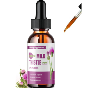 Extrait de Chardon-Marie en Gouttes Marque Blanche – Nettoyant et Détoxifiant Hépatique – Complément Liquide Oral Naturel à Base de Plantes - Product Image 3