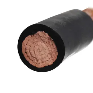 35mm de cable de soldadura de cobre 2/0 95mm 35mm2 defstan estándar de cable de soldadura