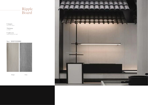 3D Model tasarım yeteneği MCM Modern 3D çimento duvar panelleri esnek taş blok tasarımı - Product Image 5