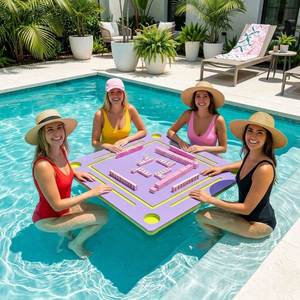 Tapis flottant Mahjong et tapis de poker personnalisés, écologiques, imperméables et antidérapants pour les fêtes de famille - Product Image 2