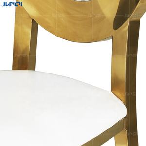 Ghế ăn phòng ăn đám cưới bọc vải nhung chân thép không gỉ cao cấp hiện đại - Product Image 5