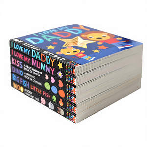 Kinder-Frühkindliche-Bildungsbücher aus Karton Perfekt Gebundene Hardcover-Bücher Offsetpapier Individuelles Logo Anpassbarer Druck - Product Image 2