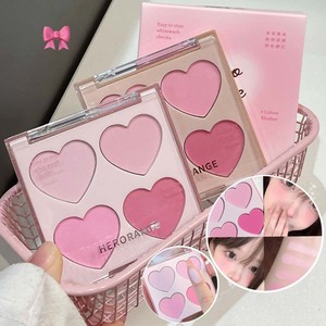 Marque privée Love Story 4 couleurs Blush poudre longue tenue mat imperméable à l'eau basse quantité minimale <span class=keywords><strong>de</strong></span> commande OEM - Product Image 3