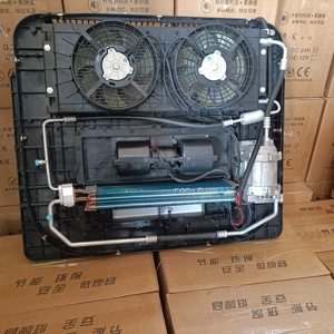 แอร์ติดหลังคาแบบพัดลมคู่สำหรับรถบรรทุก 24V - Product Image 6