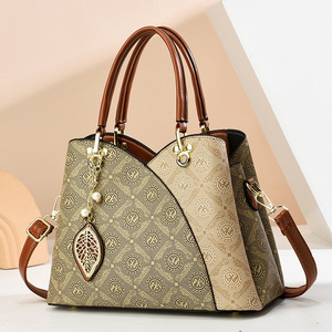 Sac à main classique imprimé en gros pour femmes 2026 – Sac à bandoulière incliné tendance en cuir PU de haute qualité - Product Image 4