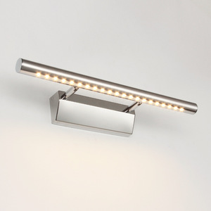 Applique murale LED en acier inoxydable 3W/5W/7W, blanc chaud, pour armoires <span class=keywords><strong>de</strong></span> <span class=keywords><strong>salle</strong></span> <span class=keywords><strong>de</strong></span> <span class=keywords><strong>bain</strong></span> <span class=keywords><strong>avec</strong></span> <span class=keywords><strong>interrupteur</strong></span> - Product Image 1