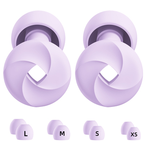 Meilleurs bouchons d'oreilles en silicone anti-bruit pour dormir, protection auditive et réduction du bruit - Product Image 2