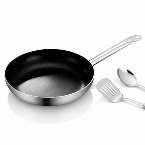 Sartén Antiadherente de Aleación de Aluminio de 24 cm, Directo de Fábrica, con Fondo de Acero Inoxidable de 3 Capas, Diseño Ecológico y Duradero para el Hogar - Product Image 2