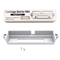 Pièces de réparation pour console Nintendo 64 : Emplacement pour cartouche et plateau pour manette N64 avec boîte d'emballage