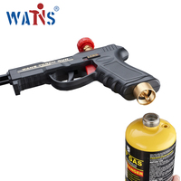 Arme à feu au propane coupe-vent personnalisable avec torche à jet de flamme haute température, pistolet à steak et briquet