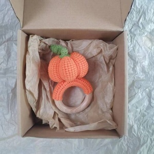 <span class=keywords><strong>Sonajero</strong></span> <span class=keywords><strong>de</strong></span> algodón <span class=keywords><strong>de</strong></span> ganchillo, juguetes para bebé, anillo <span class=keywords><strong>de</strong></span> dentición <span class=keywords><strong>de</strong></span> <span class=keywords><strong>calabaza</strong></span> <span class=keywords><strong>de</strong></span> ganchillo, <span class=keywords><strong>sonajero</strong></span> - Product Image 3