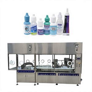 High Productivity Automatic Electric Eye Dropper Bottle Filling Machine CE Certified Plastic/Glass <b>Small</b> Bottles Eyedrops - Product Image 1