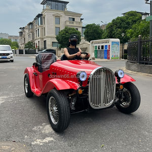 2025 Vintage 8 Seater Electric <span class=keywords><strong>Golf</strong></span> Cart Rent Classic Car para la venta Electric Classic Tourist Car - Product Image 1