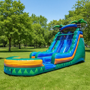 Gran oferta tobogán de agua inflable <span class=keywords><strong>comercial</strong></span> mármol Aqua adulto tobogán de agua inflable para alquiler de eventos de fiesta <span class=keywords><strong>en</strong></span> el patio trasero - Product Image 1