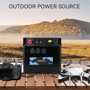 リチティ ベスト キャンピング 充電式 3000ワット Lifepo4 ソーラー発電機 電源 パワーステーション - Product Image 2