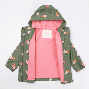 Poncho de <span class=keywords><strong>pluie</strong></span> pour enfants filles <span class=keywords><strong>veste</strong></span> pour printemps automne jeu en plein air eau creuser <span class=keywords><strong>veste</strong></span> de sable pour l'école primaire enfants vestes - Product Image 3