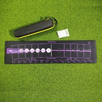 SwingPerfect Golf : Modèle de trajectoire de balle pour le putting, 12 Arc Trainer, Triple Tee Gates, 18 Tees, Droitier, Progression de précision