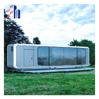 SH Cabine Apple 20ft 40ft Moderne Extérieure Populaire Maisonnette Préfabriquée Bureau Mobile Conteneur Aménagé