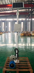 PN16 Wafer Butterfly Valve Stainless Steel Solar Power Soft <b>Seal</b> Normal Temperature for Water Media With Flow Speed Control - Product Image 5