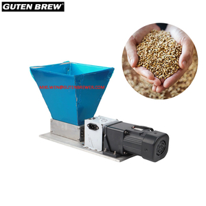 गटेन इलेक्ट्रिक अनाज मिल और ग्राइंडर होमब्रू मैल्ट रोलर क्रशर खाद्य प्रसंस्करण मशीनरी बीयर निर्माण उपकरण - Product Image 1