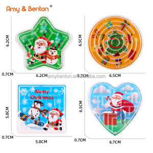 Giáng sinh mini Mê Cung trò chơi giáng sinh mặt hàng Quà Tặng bên giveaway Mini Quà Tặng trẻ em ủng hộ đồ chơi - Product Image 4
