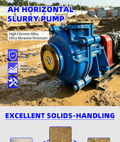 Pompe centrifuge électrique/diesel robuste et résistante à l'usure pour le traitement des minerais, pompe à boues de décharge de broyeur à boulets