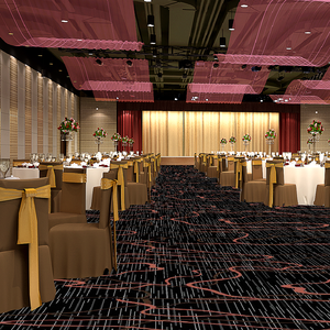 Tùy chỉnh sang trọng thương mại <span class=keywords><strong>axminster</strong></span> Thảm 80% len 20% Nylon dệt kỹ thuật im lặng chống trượt cho sòng bạc tiệc hội trường - Product Image 3