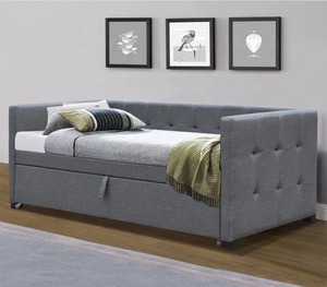 Best-seller <span class=keywords><strong>Lit</strong></span> <span class=keywords><strong>gigogne</strong></span> design moderne en lin <span class=keywords><strong>Lit</strong></span> de jour simple en tissu - Product Image 5