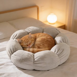 Плюшевая лежанка YG-YP293 для кошек и собак — теплая и уютная - Product Image 5