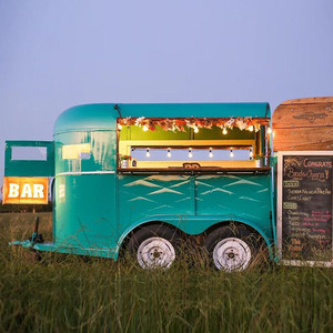 Caravane de restauration rapide, cuisine complète, conteneur mobile-bar, restaurant extérieur sur roues, camion de crème glacée, camion de hot-dogs, camion de snacks - Product Image 4