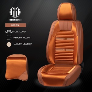 Marcan di lusso in pelle tessuto coprisedile auto Custom Capa Banco Completa <span class=keywords><strong>Fiat</strong></span> uno universale 5D coprisedile auto - Product Image 1